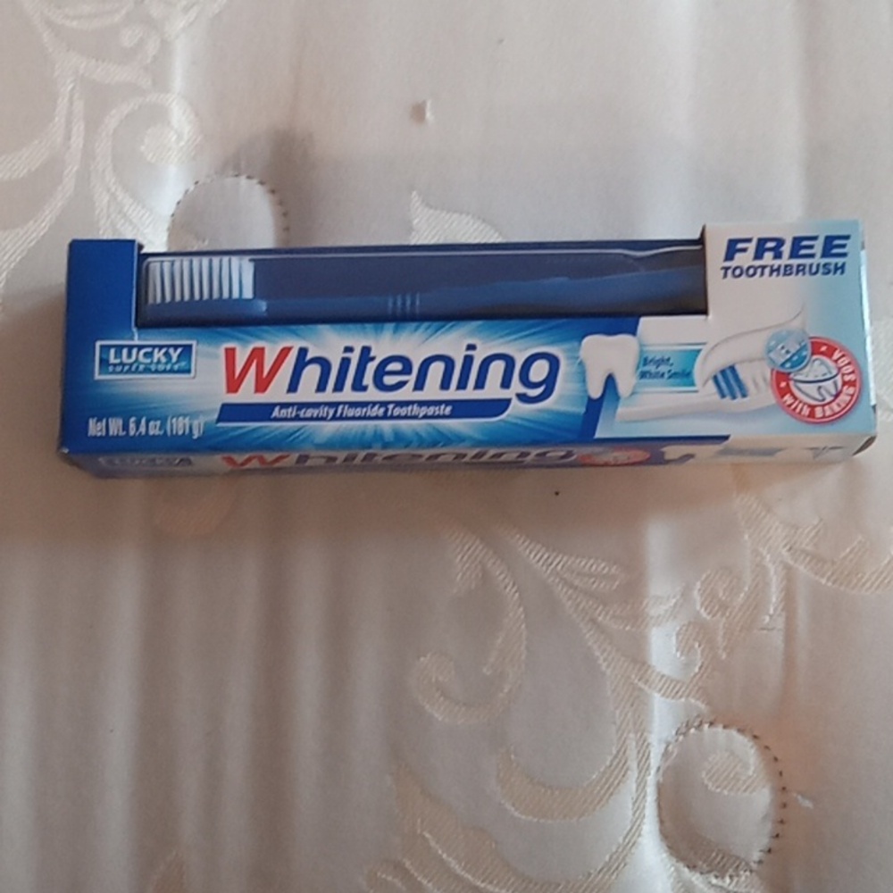 COPY - Toothbrush and Toothpaste